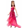 Фото 4 - Лялька Барбі, Рожева вишуканість, шатенка в блискучій сукні, Barbie, Matell, шатенка в блискучій сукні, DGY69-2