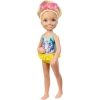 Фото 3 - Лялька Челсі у купальнику, Barbie, Mattel, жовта спідниця, DGX40-1