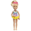 Фото 4 - Лялька Челсі у купальнику, Barbie, Mattel, жовта спідниця, DGX40-1