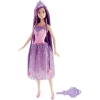 Фото 2 - Принцеса Барбі з фіолетовим волоссям, Казково-довге волосся, Barbie, Mattel, фіолетове волосся, DKB56-3