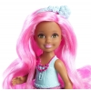 Фото 2 - Челсі, серія Endless Hair, міні-лялька з рожевим волоссям, Barbie, Mattel, рожеве волосся, DKB54-2
