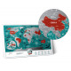 Скретч карта мира Travel Map Marine World (ENG) 1DEA.ME (4820191130203)