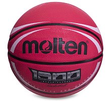 Фото М’яч баскетбольний гумовий №7 MOLTEN B7RD-1500WRW (гума, бутіл, червоний)