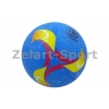 Фото 4 - М’яч гумовий Футбольний №5 BA-4578 (гума, вага-350г, зелений, синій, жовтий, червоний)