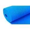Фото 2 - Килимок для фітнесу Yoga mat PVC 6мм із фіксуючою гумкою YG-066(B) (1,73м x 0,61м x 6мм, синій)
