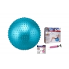 Фото 3 - М’яч для фітнесу (фітбол) SOLEX масажний 55см BB-003-22-DN (PVC,1200г,+DVD,+насос, ABS-система)