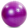 Фото 3 - М’яч для фітнесу (фітбол) 75 см напівмасажний (без насоса, ABS-система, колір в асорті) Zelart FI-4437-75