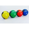 Фото 3 - М’яч медичний (медбол) FI-5121-10 10кг (гума, d-28,5см, фіолетовий-чорний)