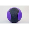 Фото 2 - М’яч медичний (медбол) FI-5121-5 5кг (гума, d-24см, фіолетовий-чорний)