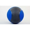 Фото 2 - М’яч медичний (медбол) FI-5121-9 9кг (гума, d-28,5см, синій-чорний)