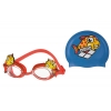 Фото 2 - Набір для плавання ARENA дитячий: окуляри, шапочка AR-92295-20 WORLD (полікарбон, TPR, силікон, кольори в асортимент)