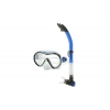 Фото 2 - Набір для плавання: маска, трубка ZEL ZP-28161-SIL (термоскло, PVC, силікон, пластик, синій, червоний)