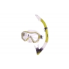 Фото 2 - Набір для плавання: маска, трубка ZEL ZP-29641-PVC (термоскло, PVC, пластик, синій, жовтий)