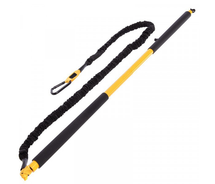 TRX Палка гимнастическая с амортизатором Rip Trainer FI-3728-07 (палка-тренажер, двер.креп,DVD,сумк)