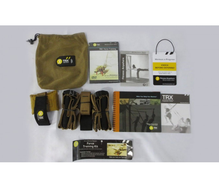 TRX Петлі підвісні тренувальні PACK FORCE T2 FI-3724-H (функц.петлі, сумка, хакі)