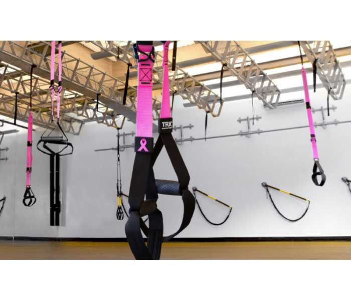TRX Петлі підвісні тренувальні PRO PACK HOME PINK P3 FI-3726-P (функц.пет, сумка, рожевий)