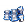 Фото 3 - Спортивний захист: наколінники, налокітники, рукавички дитячі KEPAI LP-305B (р-р M, L-8-15років, синя)