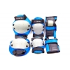 Фото 6 - Спортивний захист: наколінники, налокітники, рукавички дитячі KEPAI LP-372 (р-р M-8-12 років, синій)