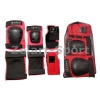 Фото 2 - Захист спорту. наколінники, налокіт., рукавички для дорослих ZELART SK-4680R-M METROPOLIS (р-р M, червона)