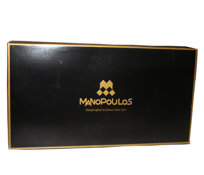 Нарди Manopoulos BKK1BLU, горіх, інкрустація синього, 48х30 см
