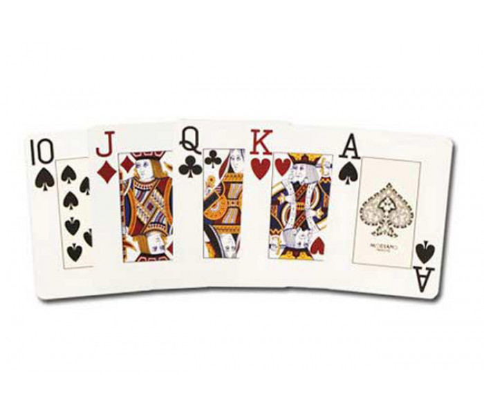 Карты подарочные Modiano Platinum Poker Acetate Jumbo (2 колоды)