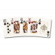 Карты подарочные Modiano Platinum Poker Acetate Jumbo (2 колоды)