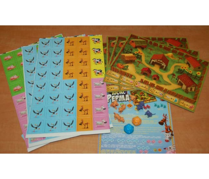 Настільна гра Ферма Люкс. Danko Toys (G-FL-01-01)