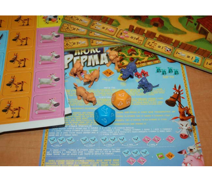 Настільна гра Ферма Люкс. Danko Toys (G-FL-01-01)