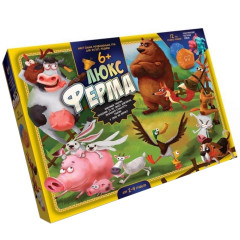 Настільна гра Ферма Люкс. Danko Toys (G-FL-01-01)