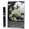 Фото 6 - Скретч карта Європи My Map Europe Black edition (англ. мова)