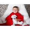Фото 2 - Плед із рукавами дитячий Homely Kids Original Червоний, фліс, 100x130 см