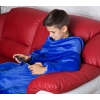 Фото 3 - Плед з рукавами дитячий Homely Kids Luxury Синій, велсофт, 100x130 см