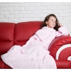 Фото 3 - Плед з рукавами дитячий Homely Kids Luxury Рожевий, велсофт, 100x130 см