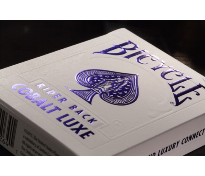 Карты Bicycle Cobalt Luxe Blue