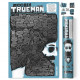 Скретч постер #100 ДЕЛ TrueMan Edition (РУС) 1DEA.ME (4820191130258)