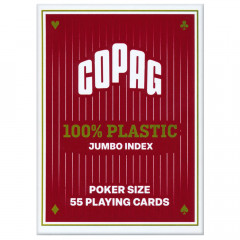 Пластиковые карты Copag Jumbo Index Red. 344a