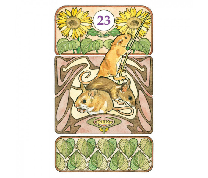 Гадальні карти Art Nouveau Oracle. Lenormand. Lo scarabeo