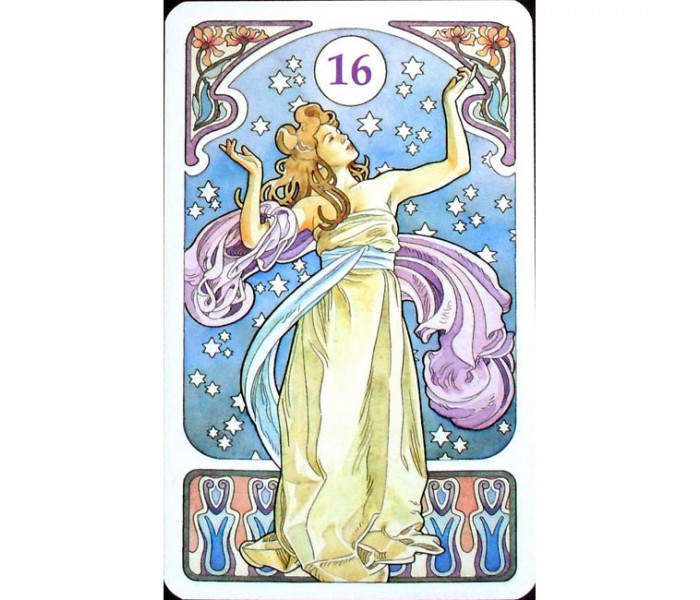 Гадальні карти Art Nouveau Oracle. Lenormand. Lo scarabeo
