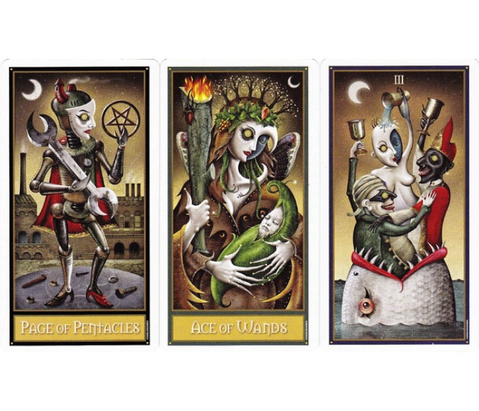 Карты Deviant Moon Tarot (Таро Безумной Луны). U.S. Games Systems
