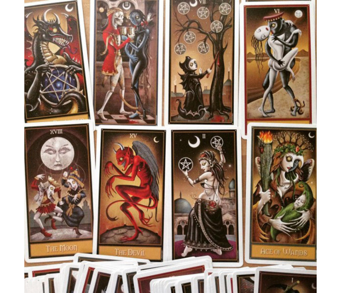 Карты Deviant Moon Tarot (Таро Безумной Луны). U.S. Games Systems