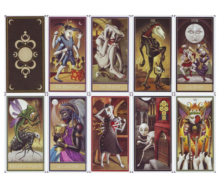 Карты Deviant Moon Tarot (Таро Безумной Луны). U.S. Games Systems