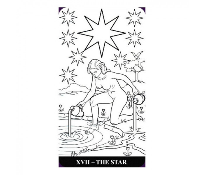 Гадальные карты Таро Color Your Tarot (Старшие Арканы). Lo scarabeo