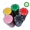 Фото 2 - Набір покеру на 200 керамічних фішок без номіналу ECO Strip-200. 8g-chips (фішки зі смужками)