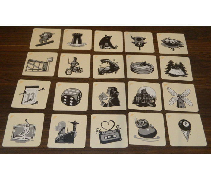 Настольная игра Кодовые Имена Картинки (УКР) (Codenames Pictures UA). Feelindigo (FI17005)