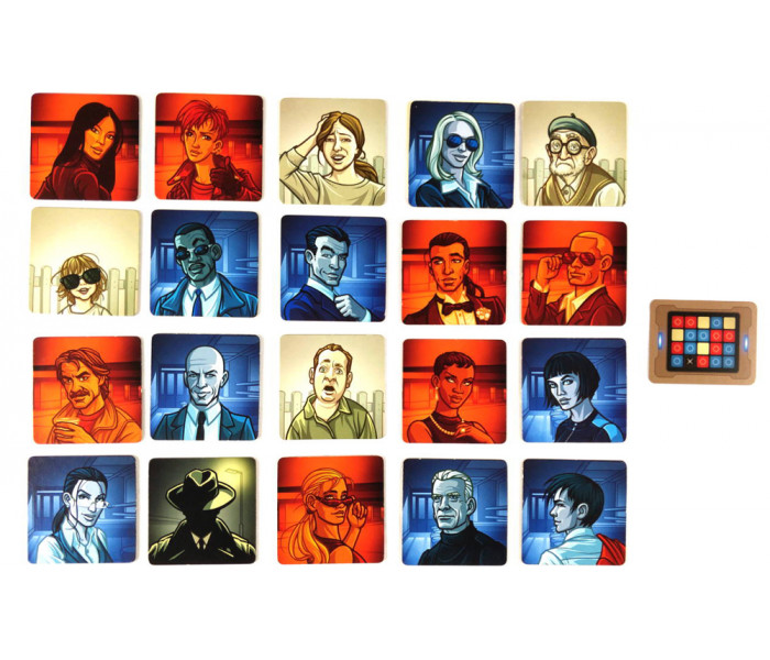 Настольная игра Кодовые Имена Картинки (УКР) (Codenames Pictures UA). Feelindigo (FI17005)