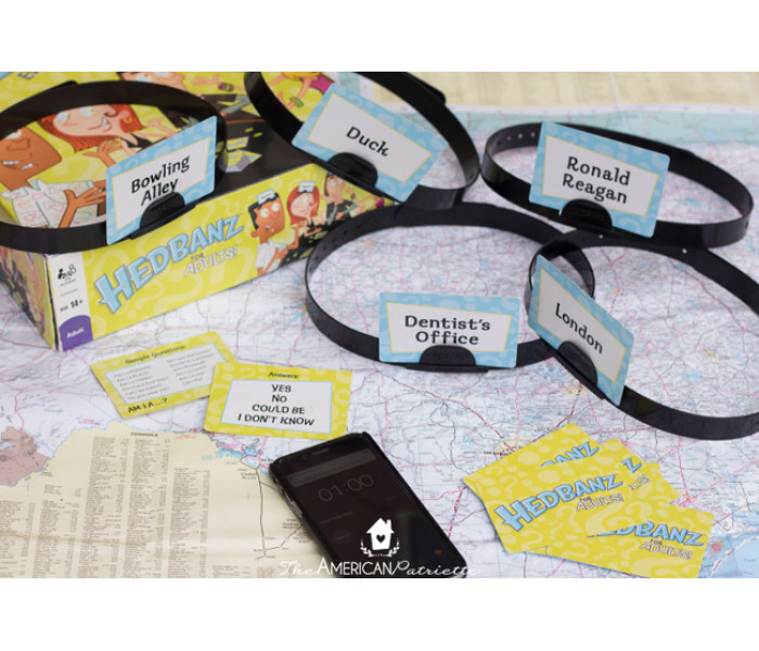 Настольная игра в слова HEDBANZ for Adults (на английском)