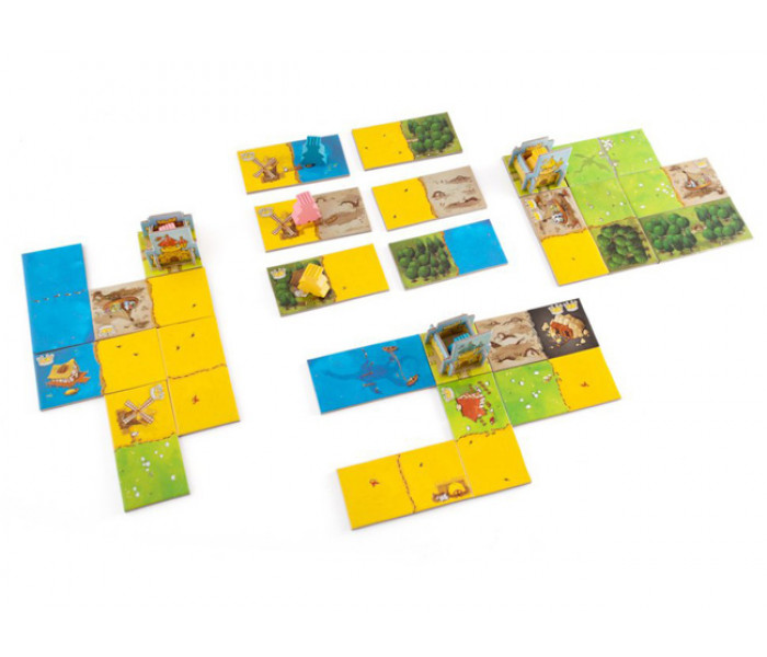 Настольная игра Kingdomino (Доміношне королівство). Feelindigo (FI17009)