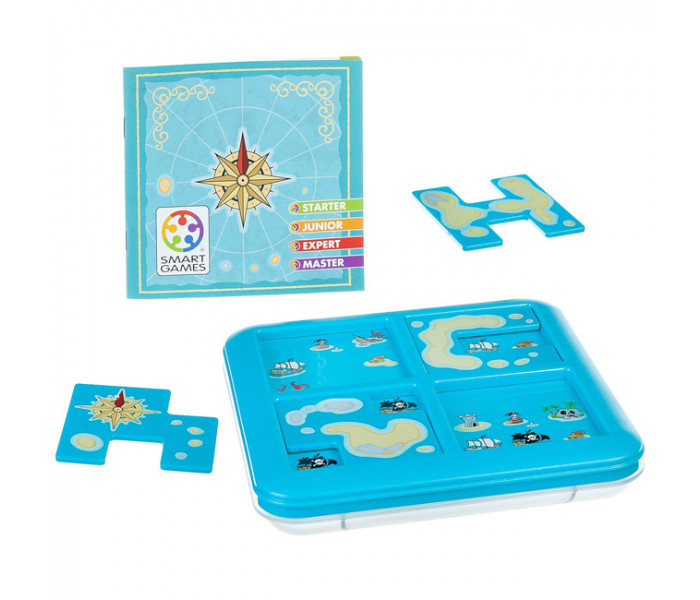 Игра головоломка Пірати Юніор. Ховай та шукай Smart Games (SG 432 UKR)