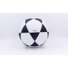Фото 3 - М’яч футбольний №5 PVC ламін. Клеєний MIKASA FB-5697 (№5, чорний-білий)