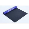 Фото 2 - Килимок для йоги (Йога мат) замша, каучук 3мм двошаровий Record FI-5662-10 (1,83мx0,61мx3мм, синій)